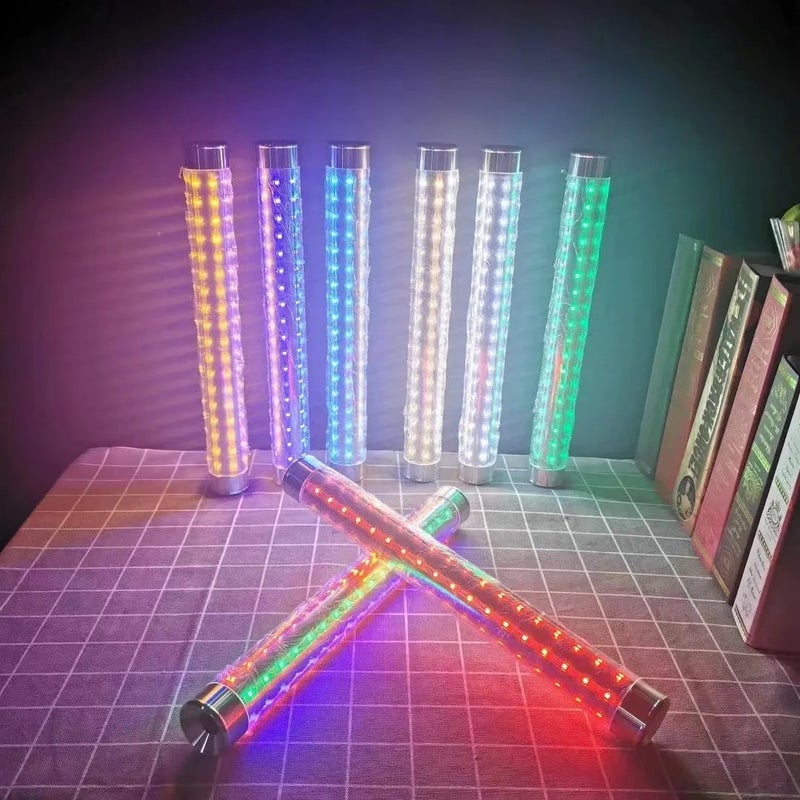 Y&D Rechargeable LED Bottle Sparkler - Handheld Strobe Baton Flashlight Light Stick for Party Bar Club Wine Presenter - Glowing Bottle Service Sparklers - Image 2